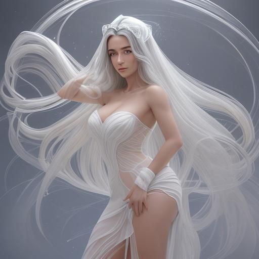 Elegant Woman Posing with Grace and Confidence