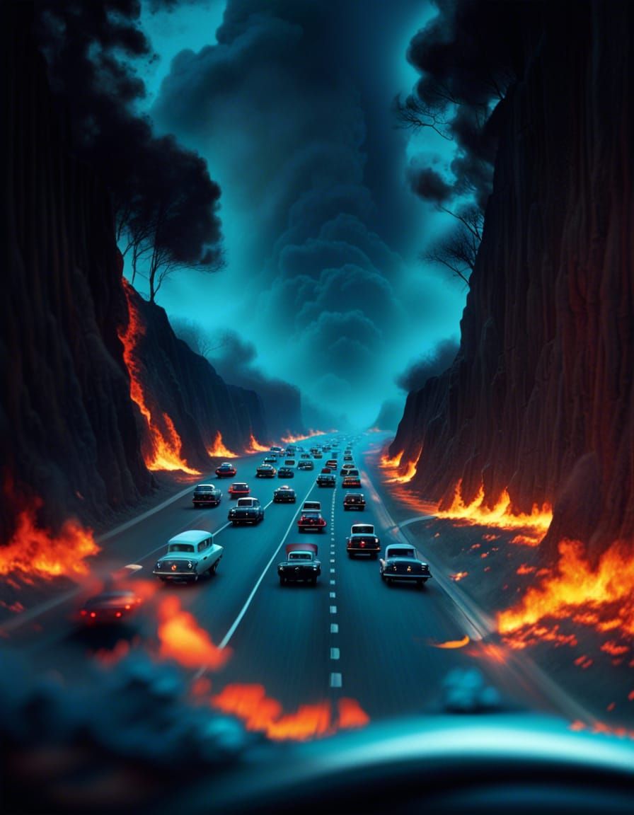Infernal Highway Leading to the Underworld