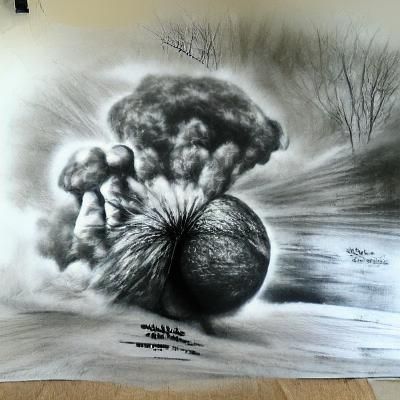 Nuclear Explosion Creates Mushroom Cloud