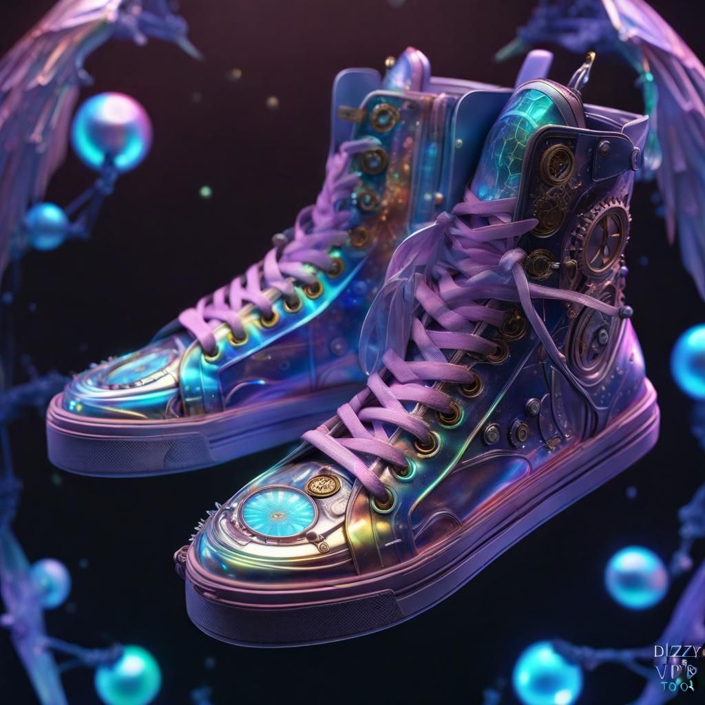 Funky Futuristic Sneakers