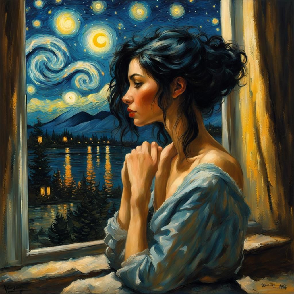 The Starry Night Sky