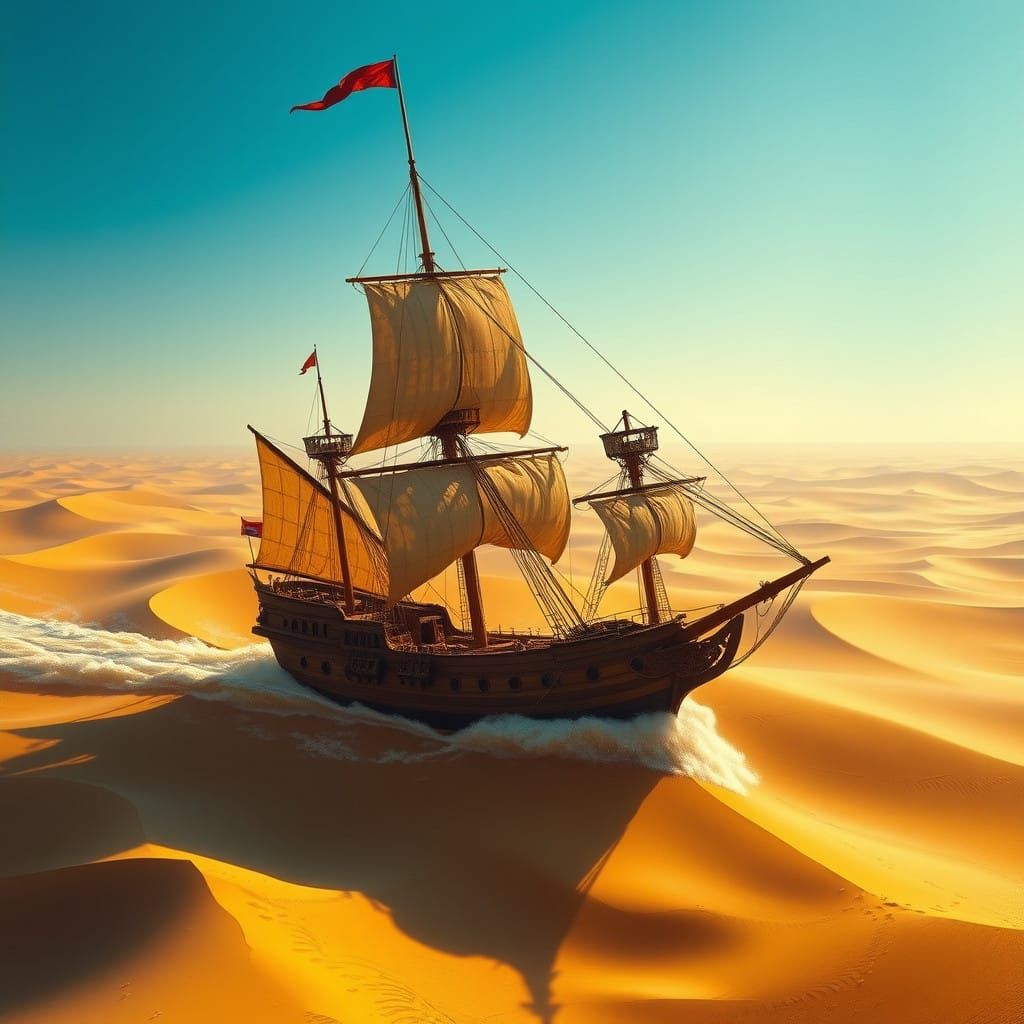 Sailing the Great Sea of Sand