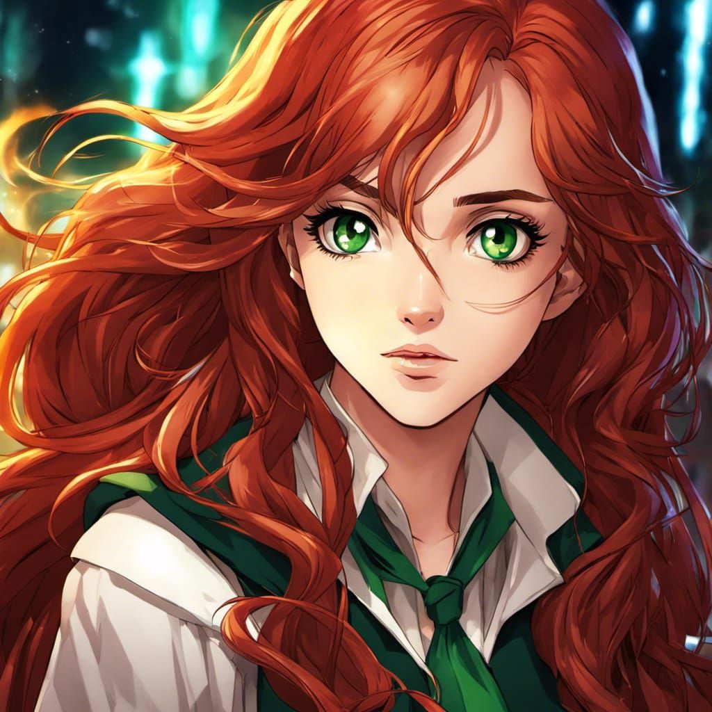 Hermione Granger Anime Portrait in MAPPA Style