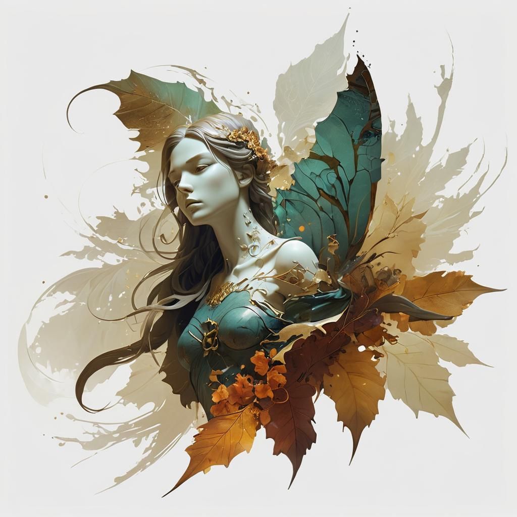 Intricate Marble Sculpture Masterpiece in Detailed Matte Sty...