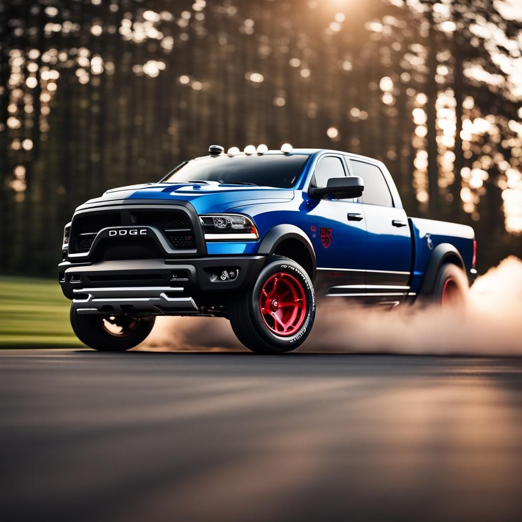 Dodge Ram Reimagined as a Racing Sports Car