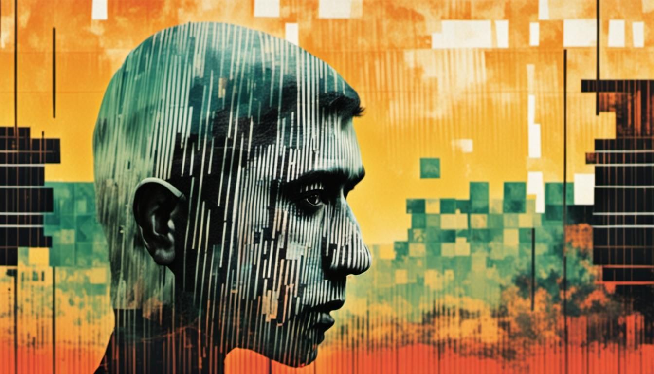 (double exposure:1.9) cover half paint: with thin stripes, (...