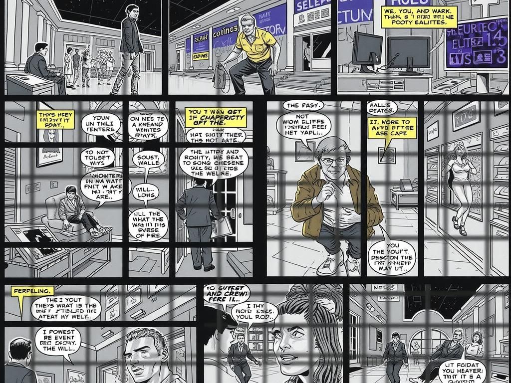 Comic Book Art: Virtual Content Directors' Mystery
