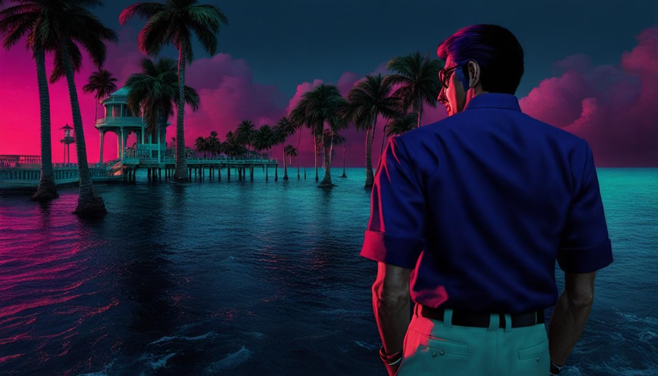 Tommy Vercetti in Eldritch Split-Complementary Colors