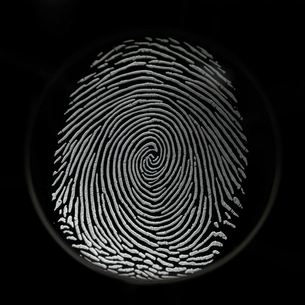Hyperrealistic Fingerprint Detail in High Resolution