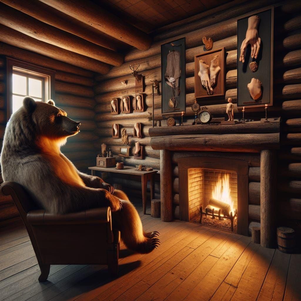 Disturbing Trophy Display of Human Feet