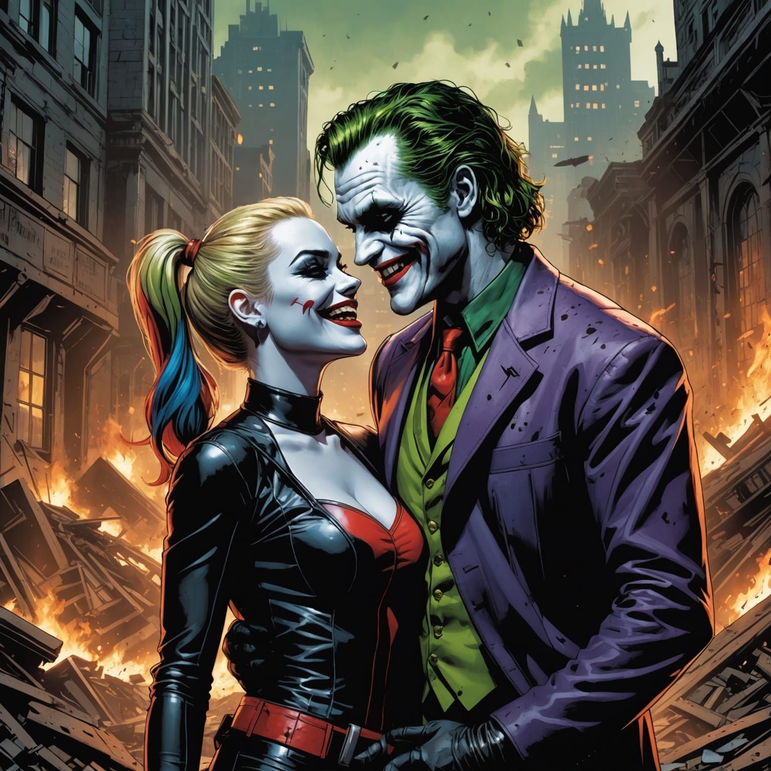 Joker and Harley Quinn