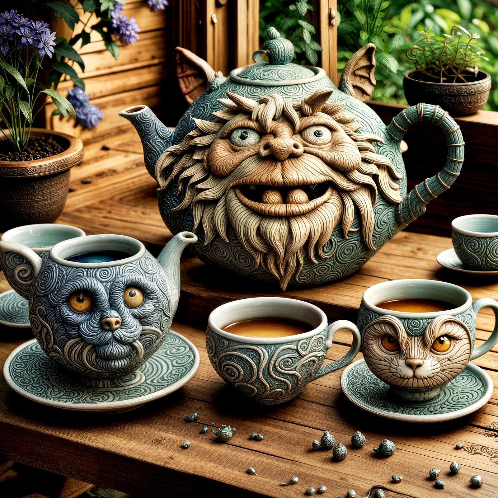 Labyrinth Teapot