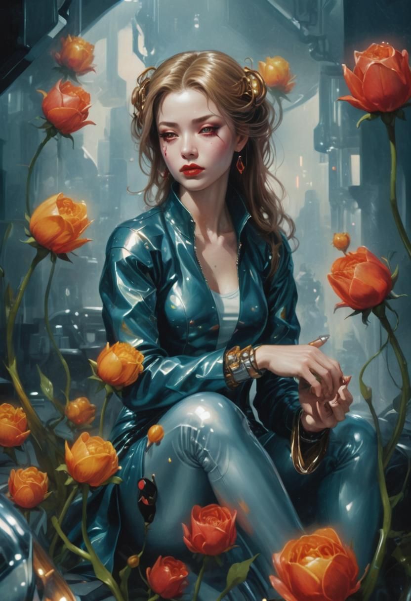 JoJo _____ waiting around for someone!