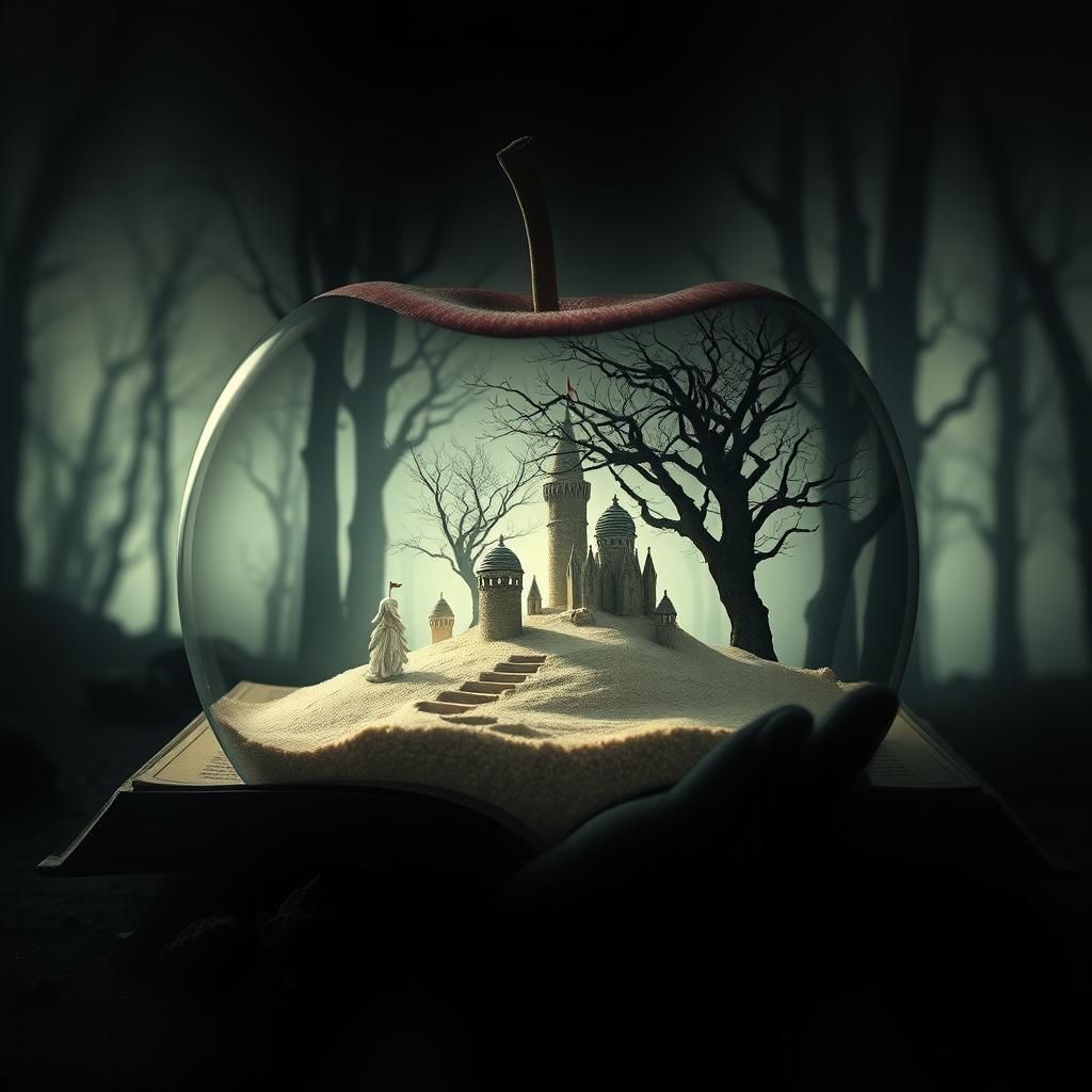 Cursed Sand Castle in Crystal Apple