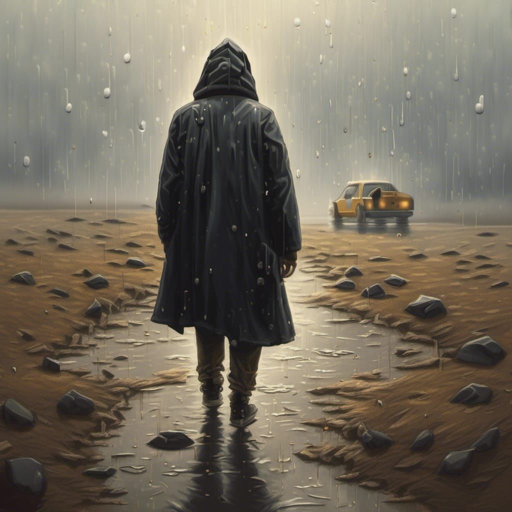 Surreal Fantasy Scene with Detailed Anatomy