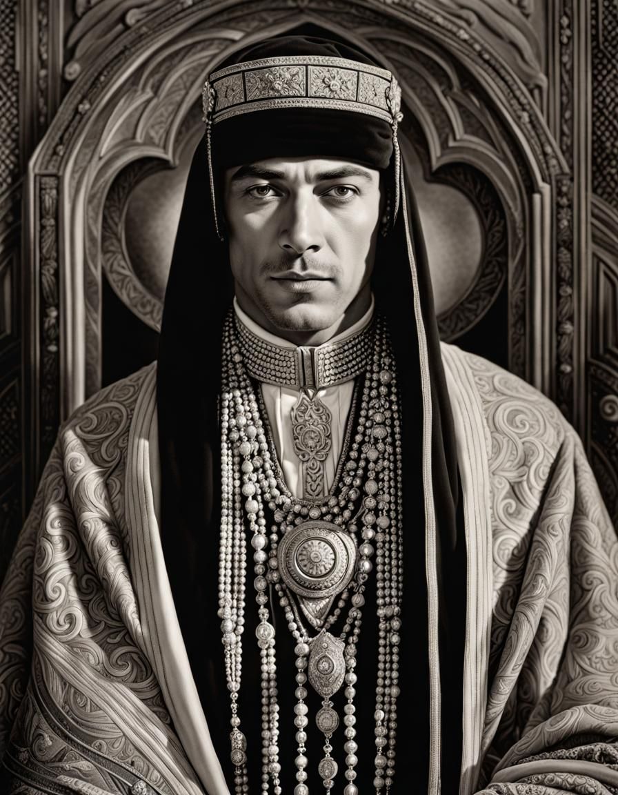 Rudolph Valentino, silent movie star