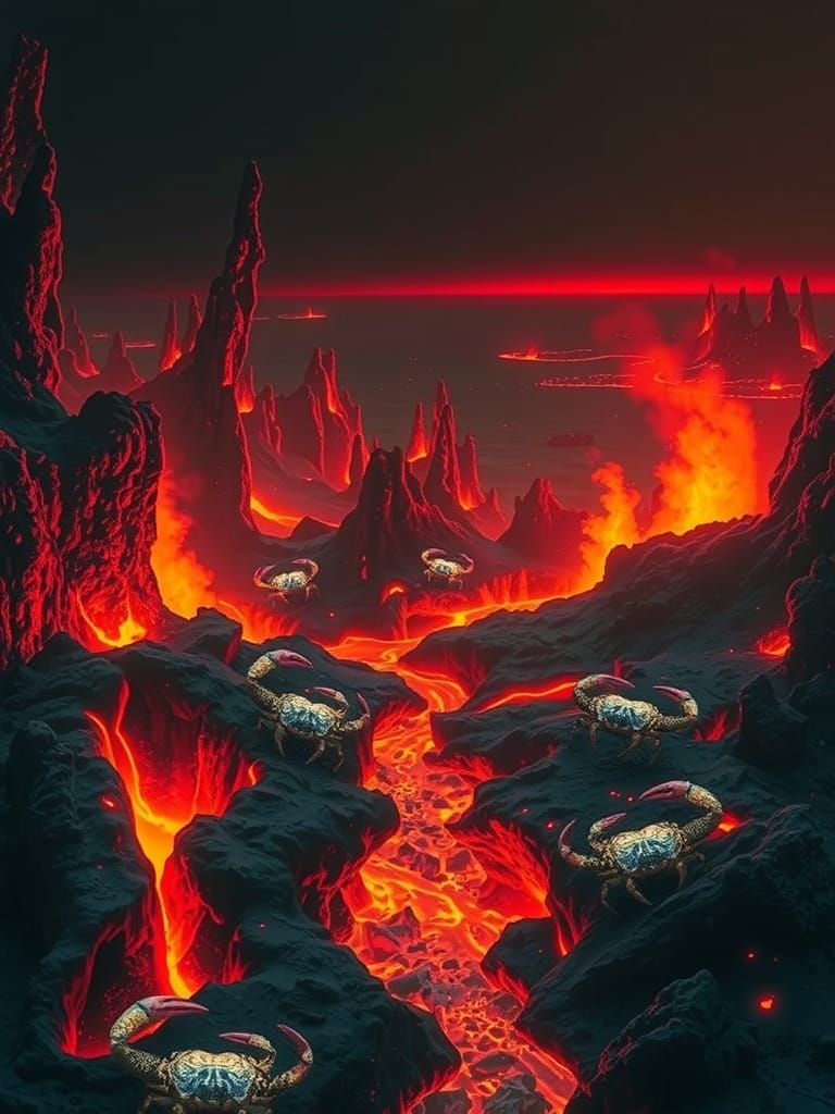 Inferno Beneath the Waves