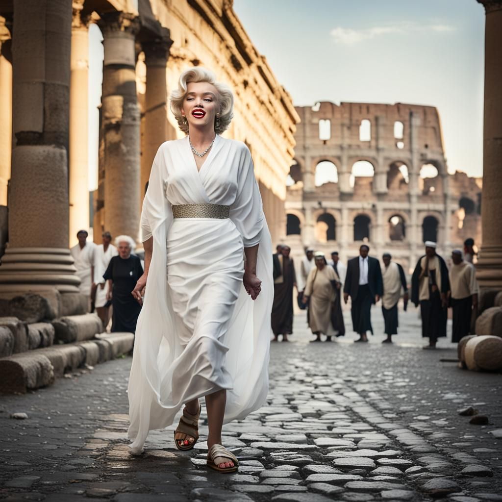 Marilyn Monroe in Ancient Rome, I Century AC