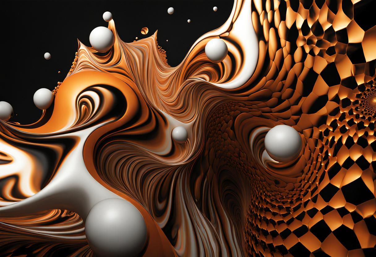 Shattered Reality: A Fractal and Emotional Painting