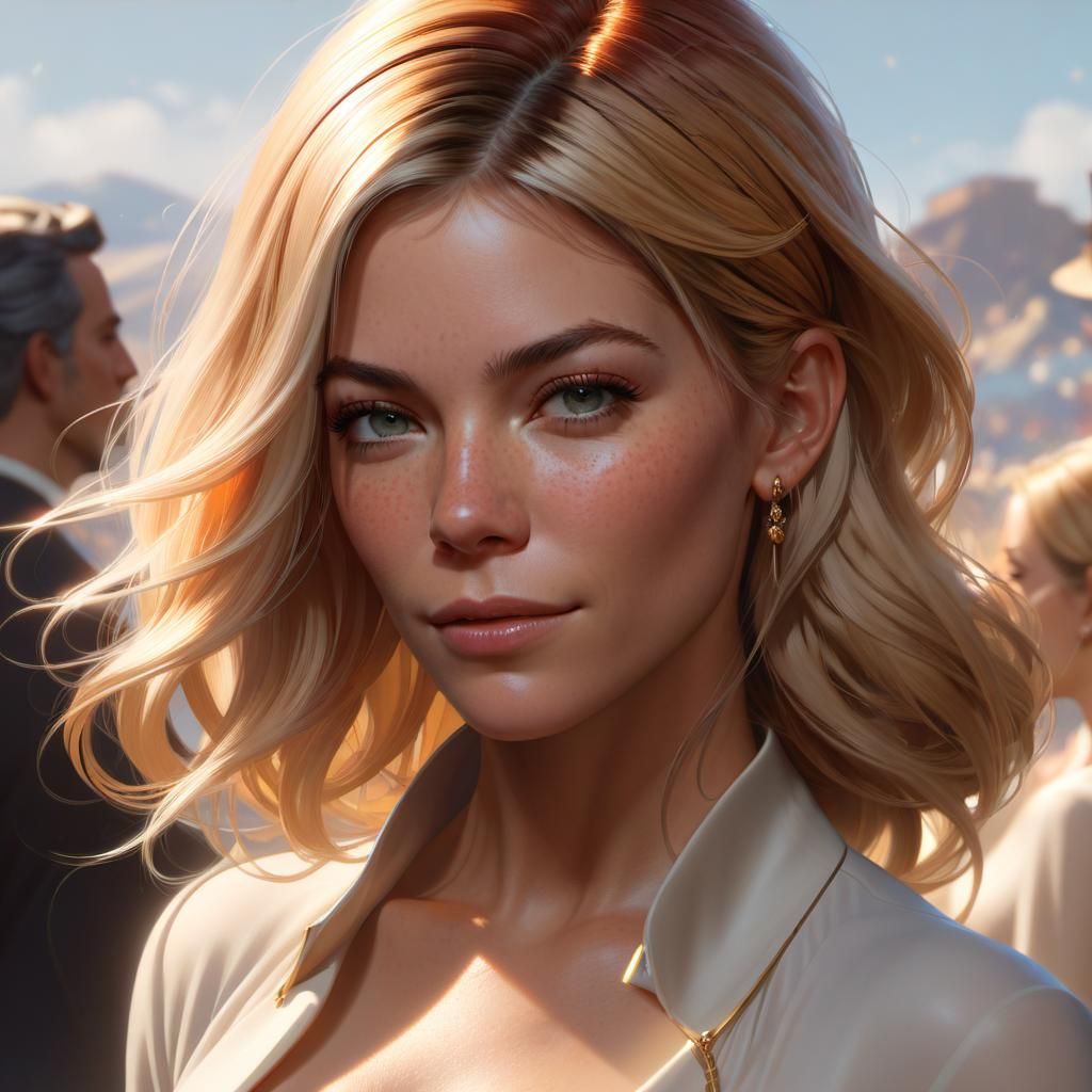 For anybody who thinks freckles stop you having a good career, Sienna Miller thinks otherwise