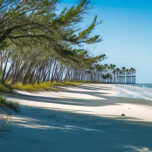 AI Generated Image of Tybee Island