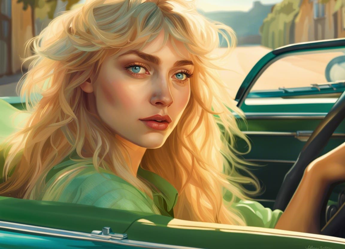 Imogen Poots Portrait in Dynamic Lighting