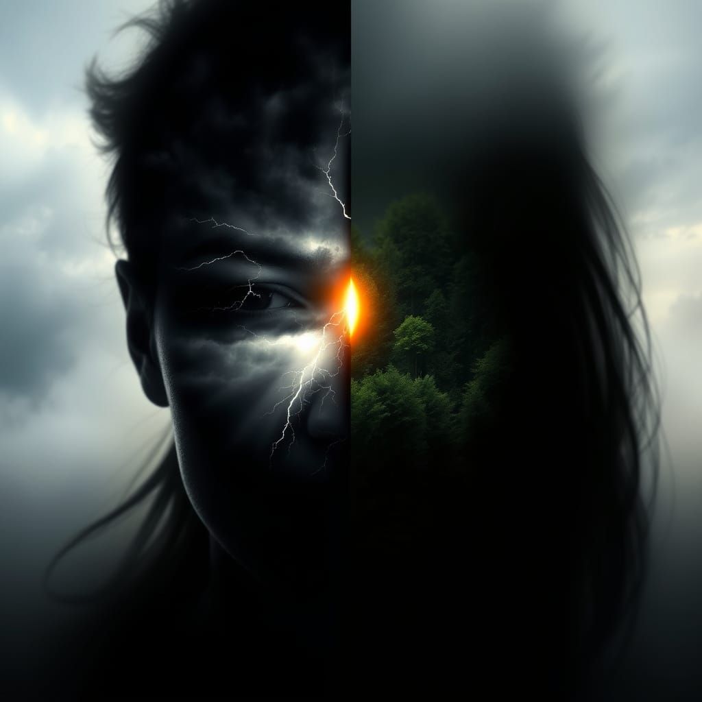 Dramatic Eclipse Reveals Duality of Human Emotion