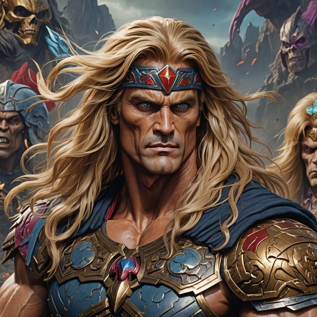 Dolph Lundgren as He-Man: Fantasy Concept Art