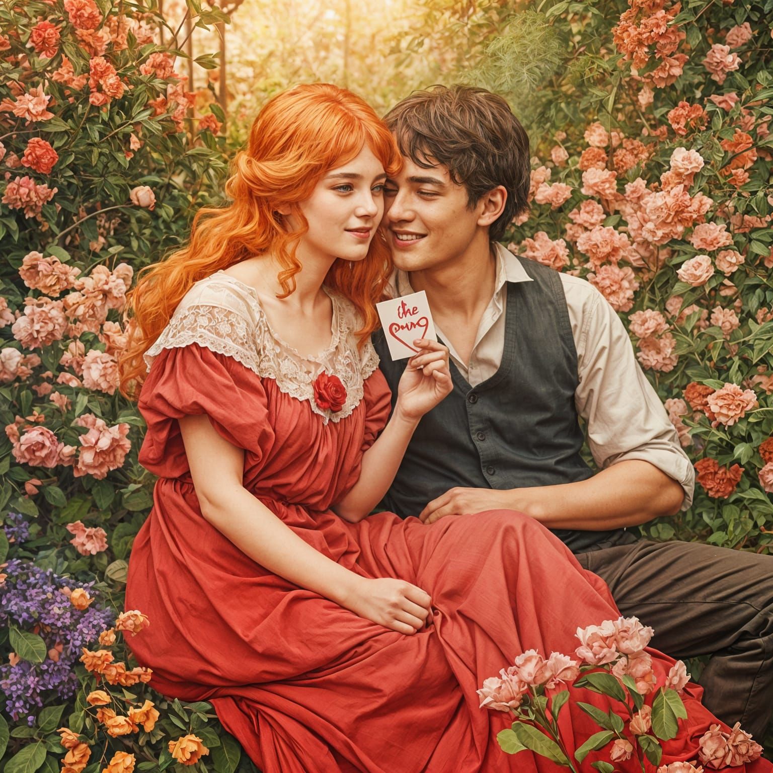 Romantic Conversation in Mid-Air