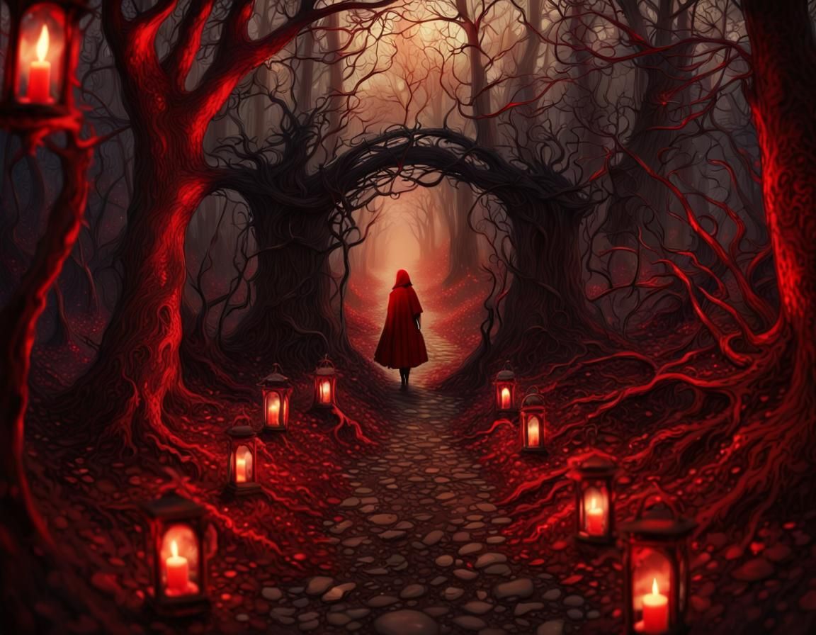 Dark Red Riding Hood 6