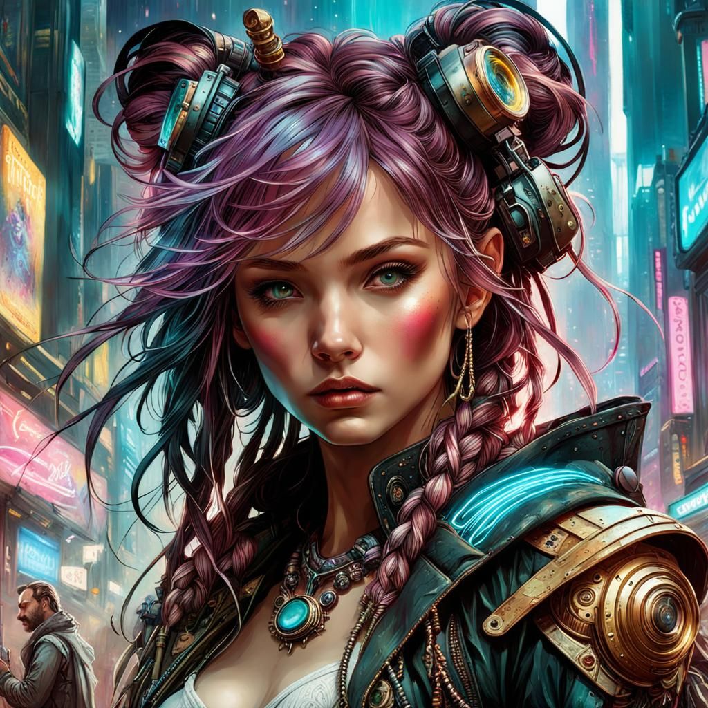 Cyberpunk Beauty