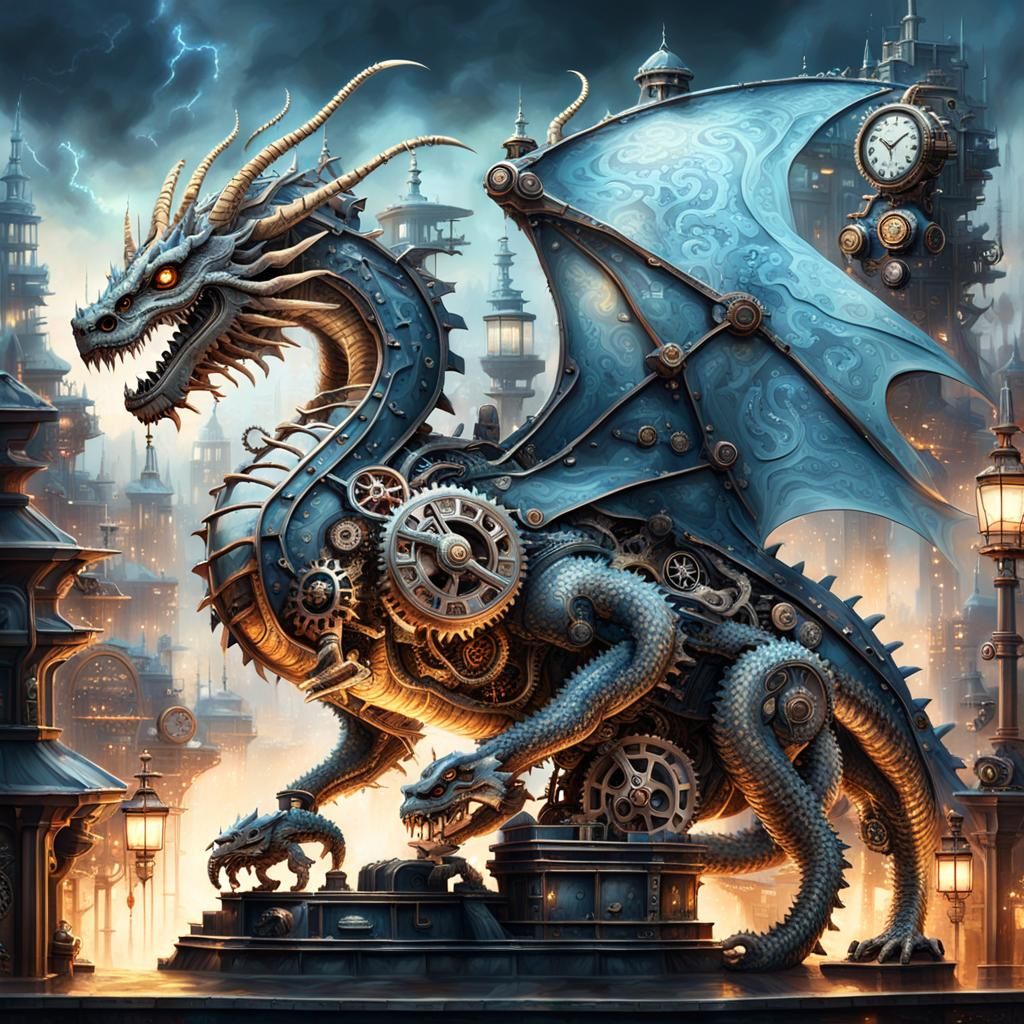 Timeless Dragon of the Cog City
