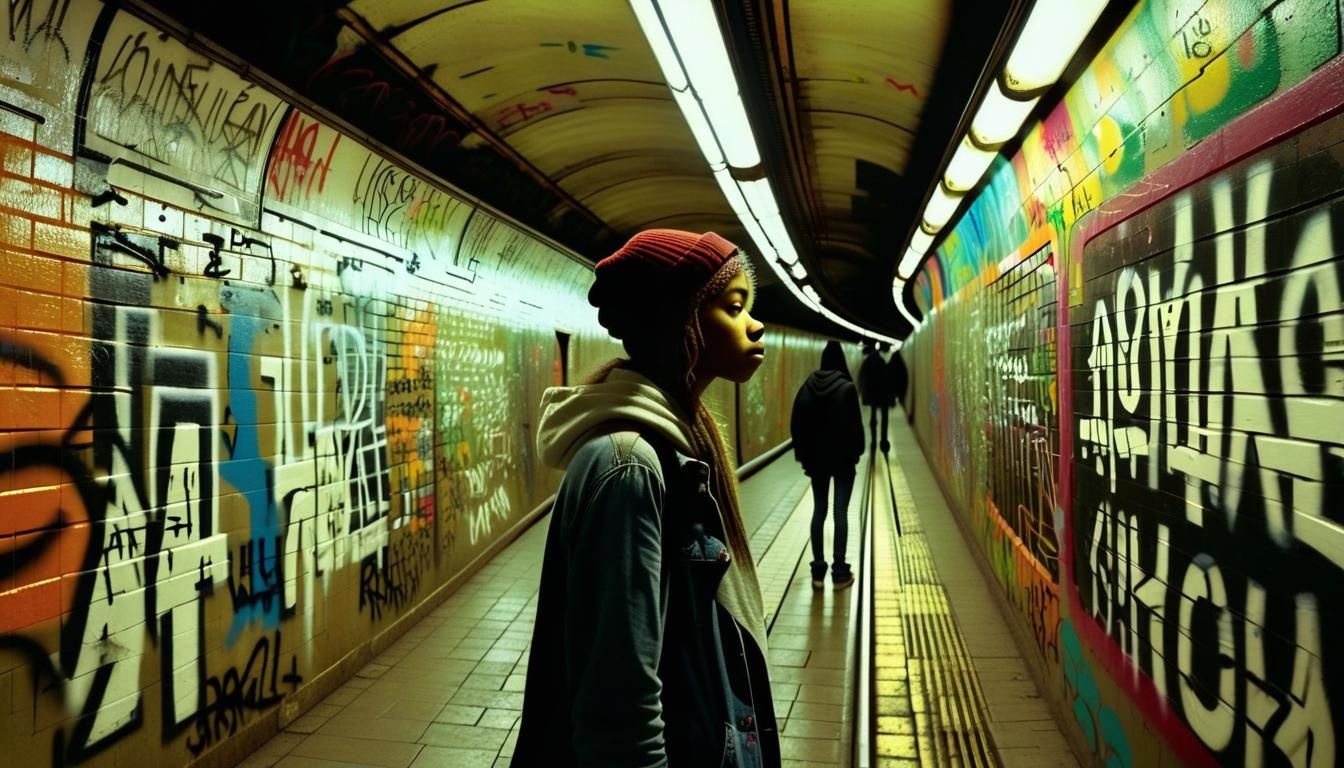 Urban Pop Art: Subway Prophets in Street Poetry Style