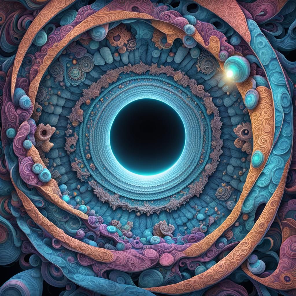 Glimmering Portal to Fantastical Realms