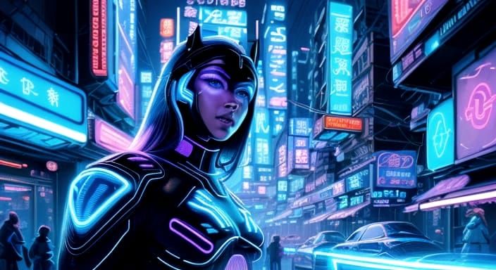 Futuristic Navigation Interface Concept