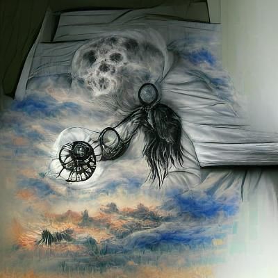 Sinister Dream Thief Stealing Dreams at Night