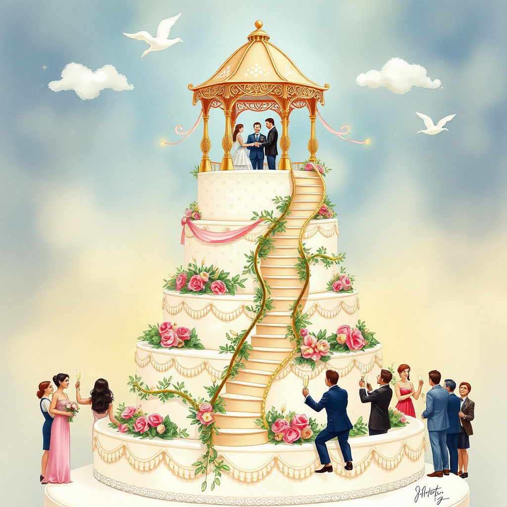 Wedding on a Cake: A Whimsical Celebration