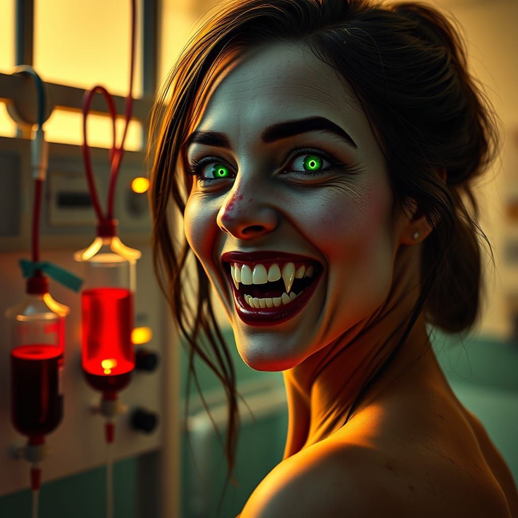Modern Vampires Consume Only Artificial Blood #2