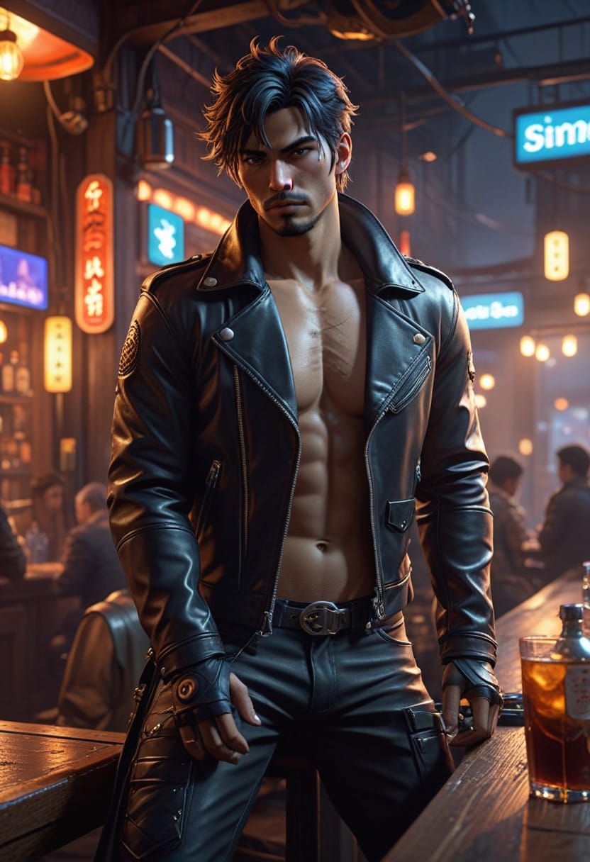 Riding the edge of neon dreams and reality