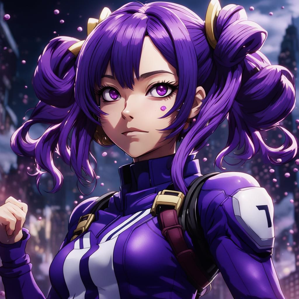 My Hero Academia Gender Swap: Grape Hair Fantasy