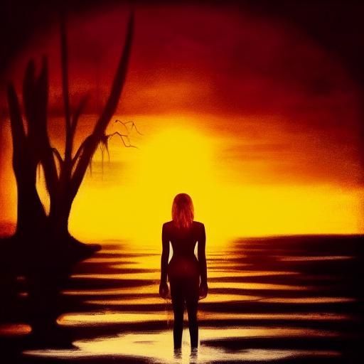 Swamp Sunrise: A Melancholy Fine Art Landscape