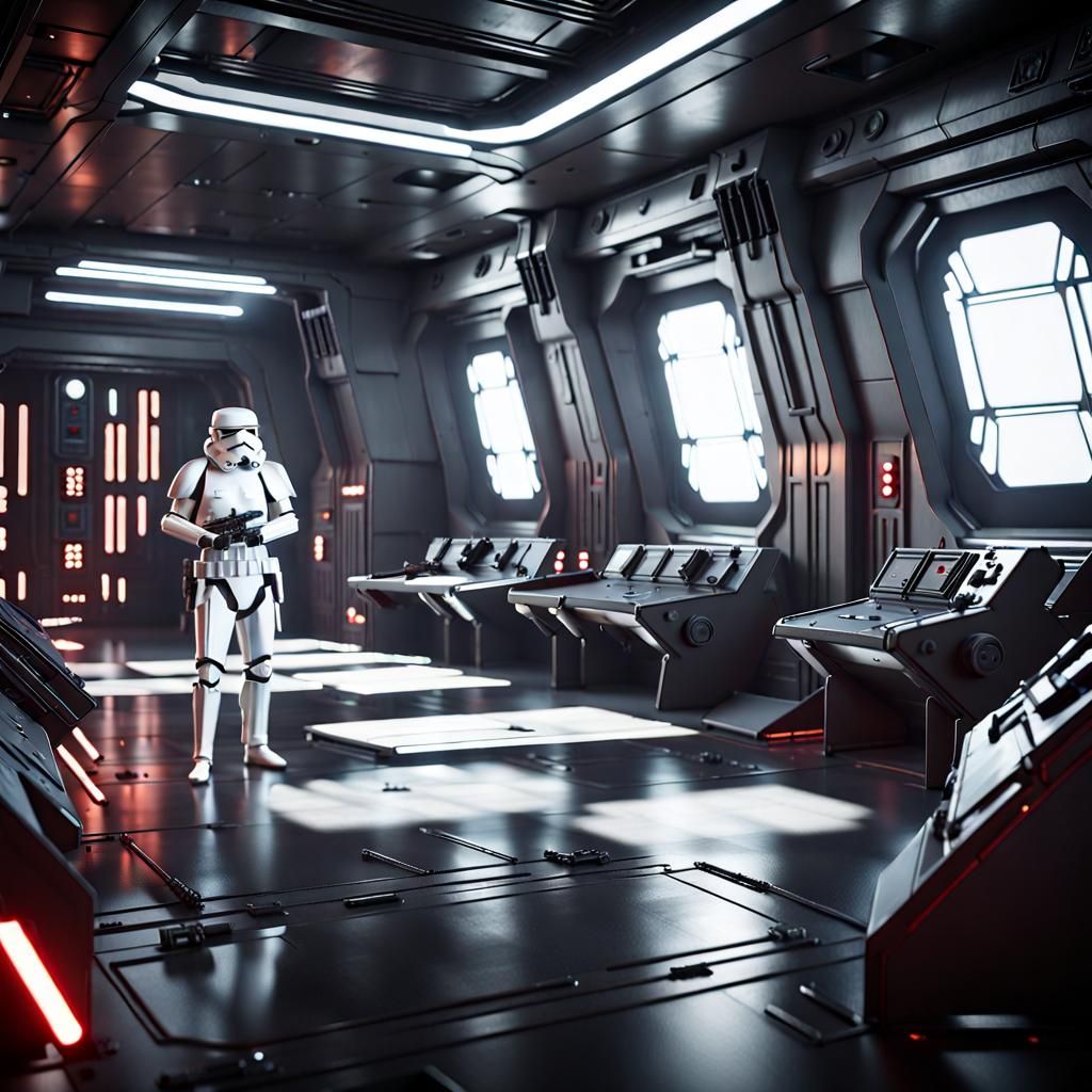 Imperial barracks rec area