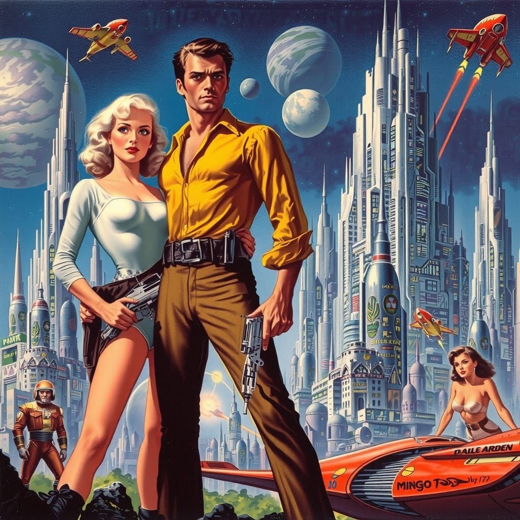 Flash Gordon in Al Williamson's Pulp Magazine Style