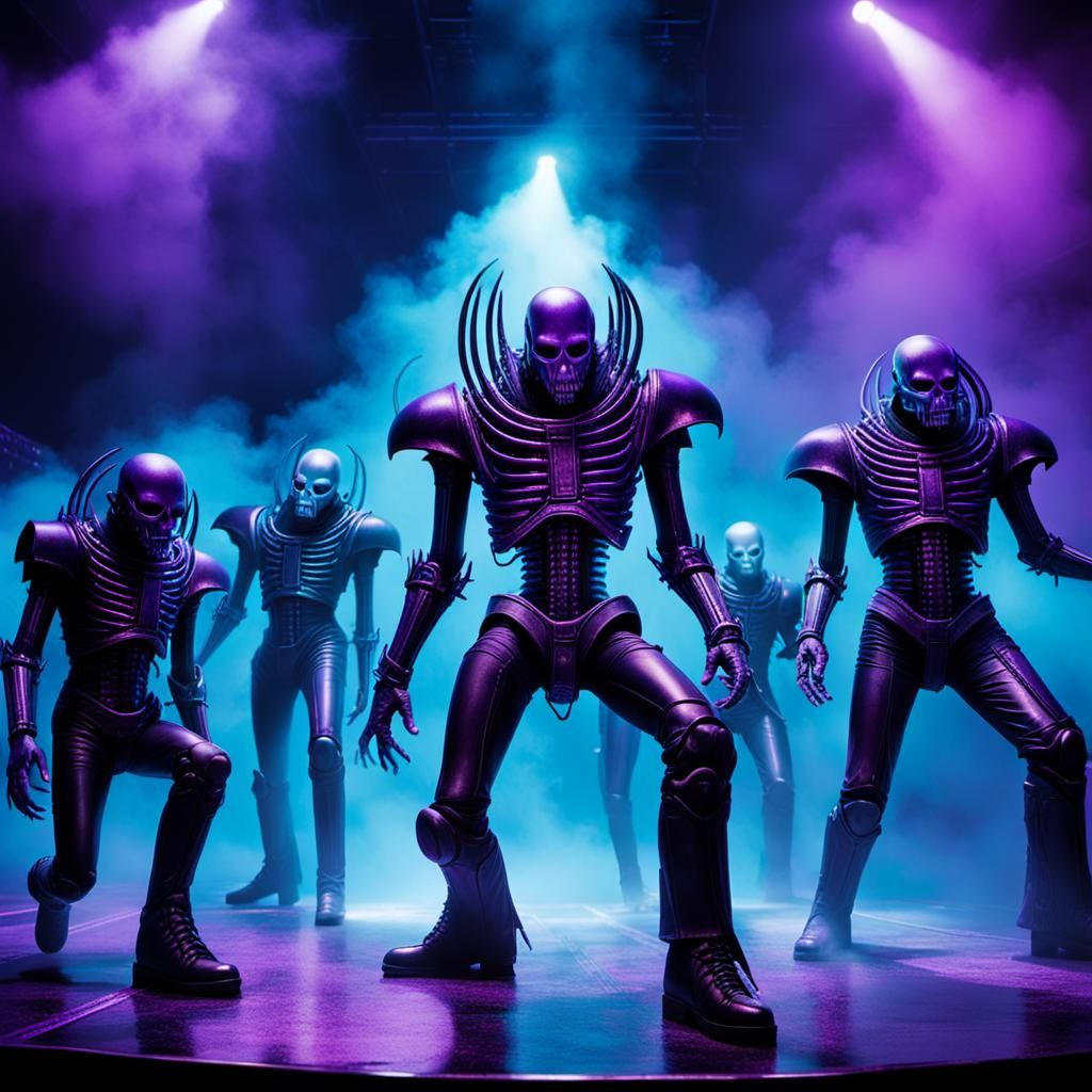 heavy metal record album cover