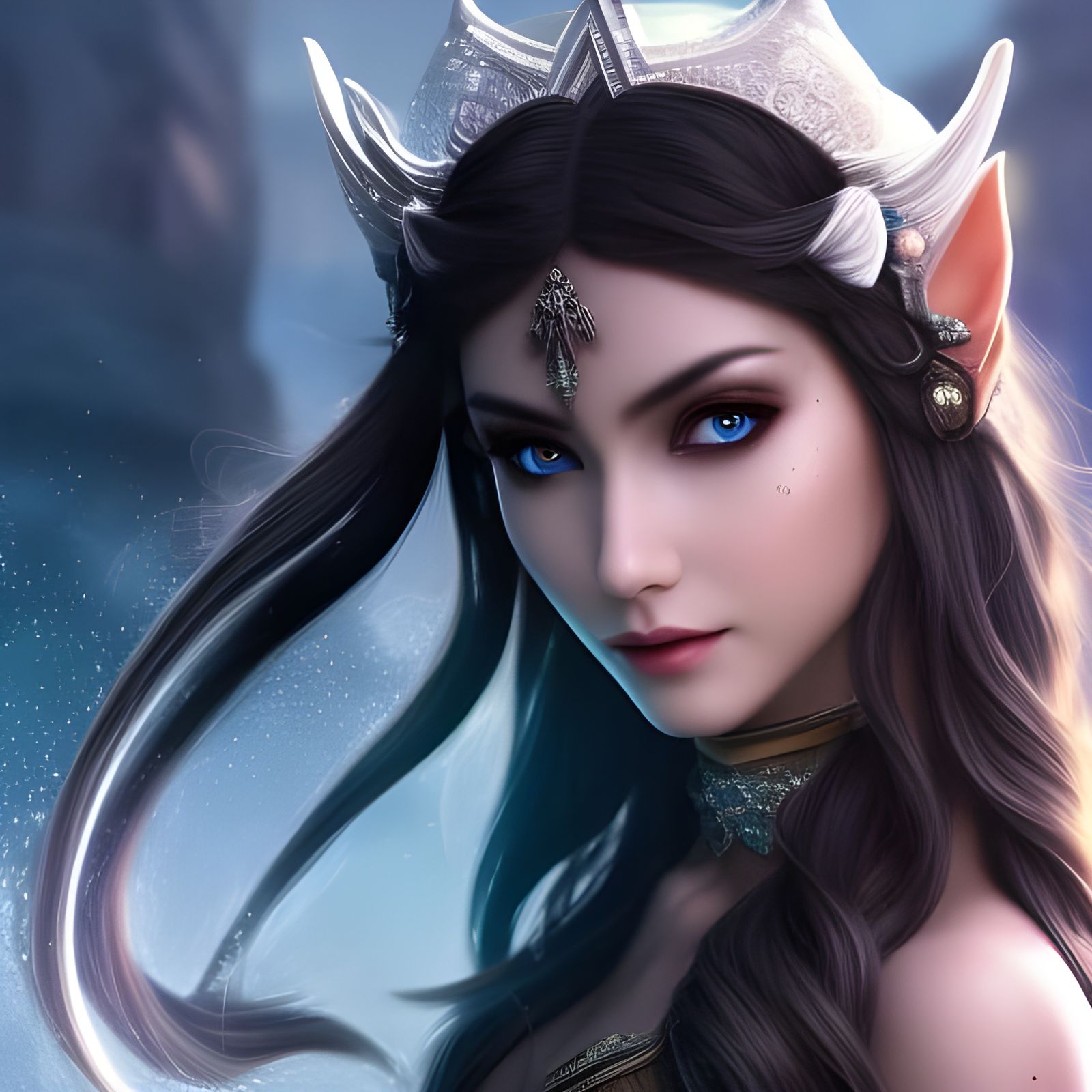 Epic Elf Girl Portrait in 8k Resolution