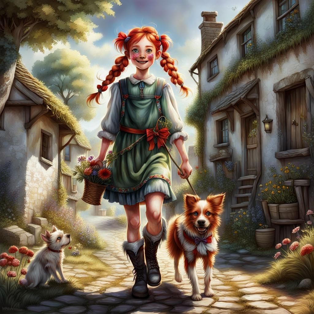 Red-haired girl