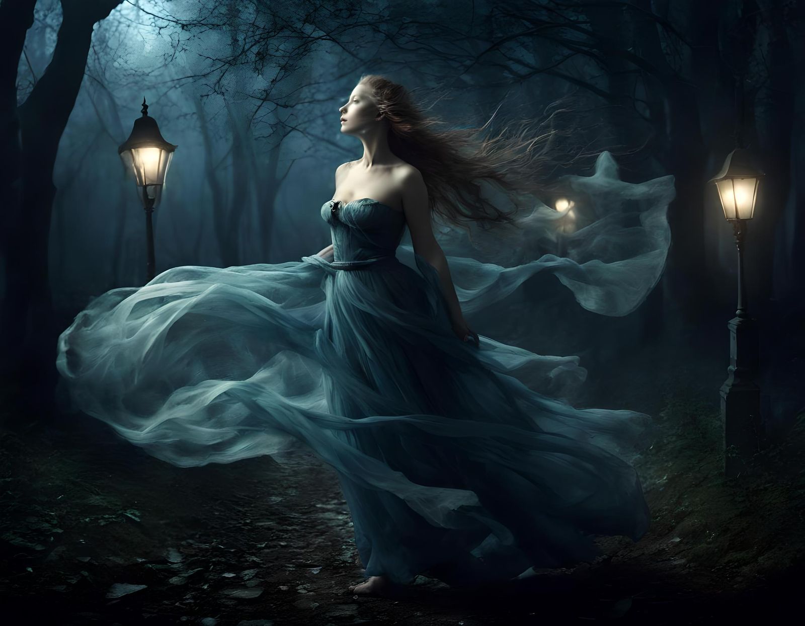 Fading into Fantasy: A Surreal Photo