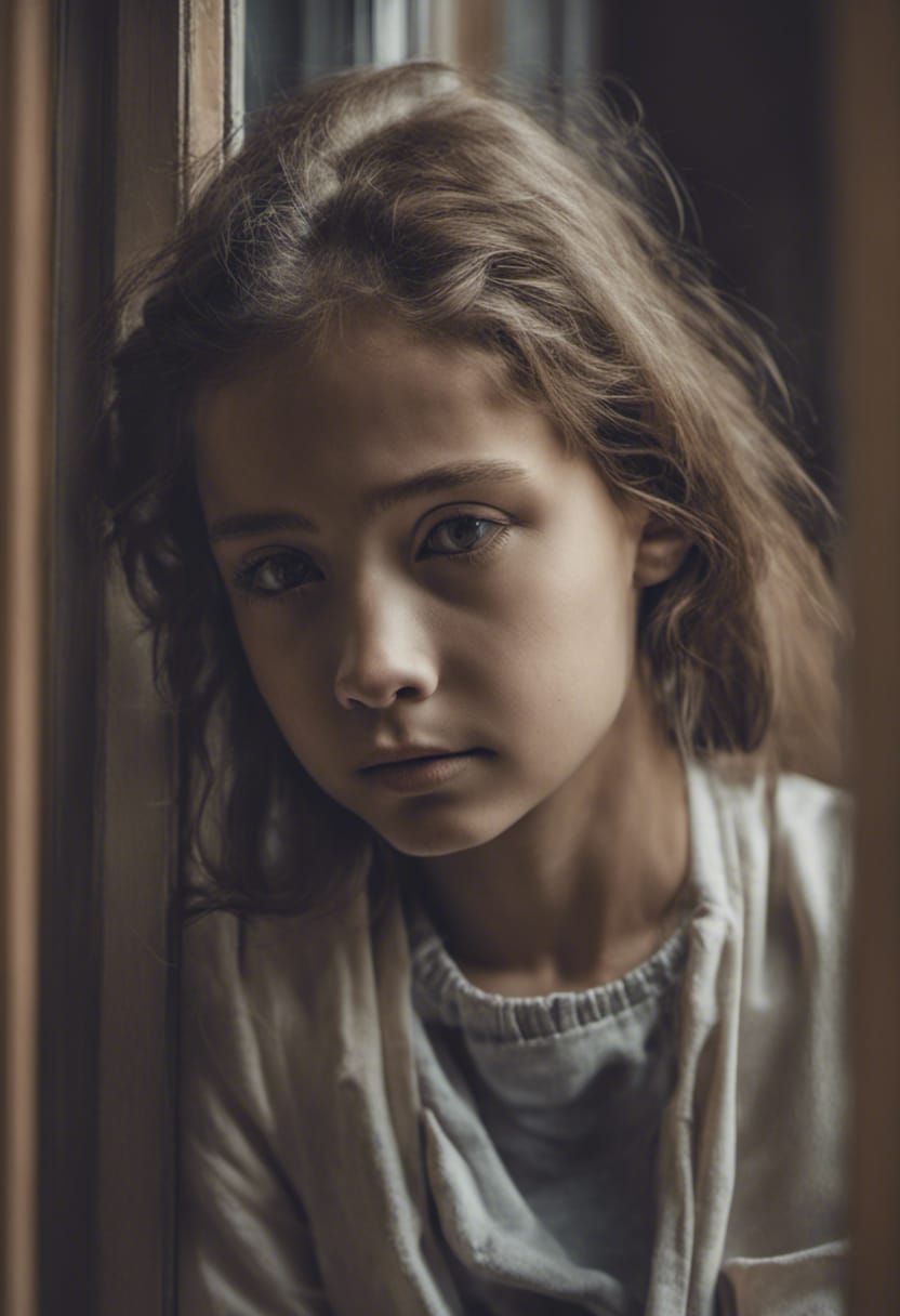 Girl in Window: A Study in Loneliness