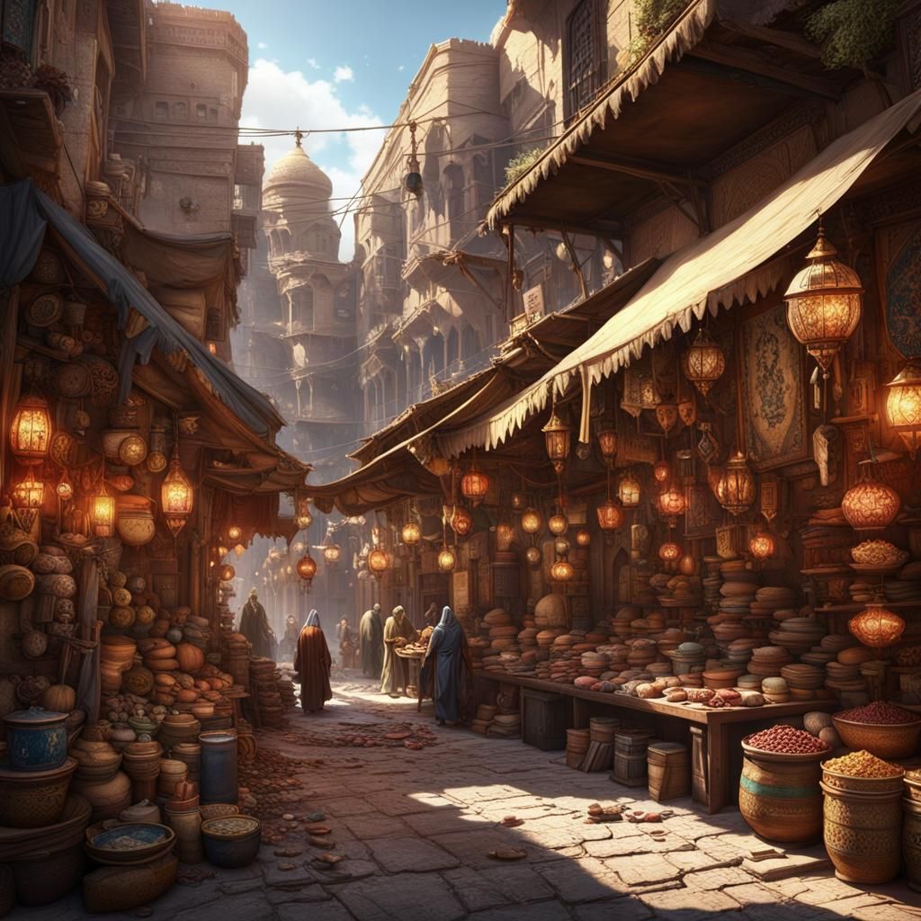 Arabian bazar