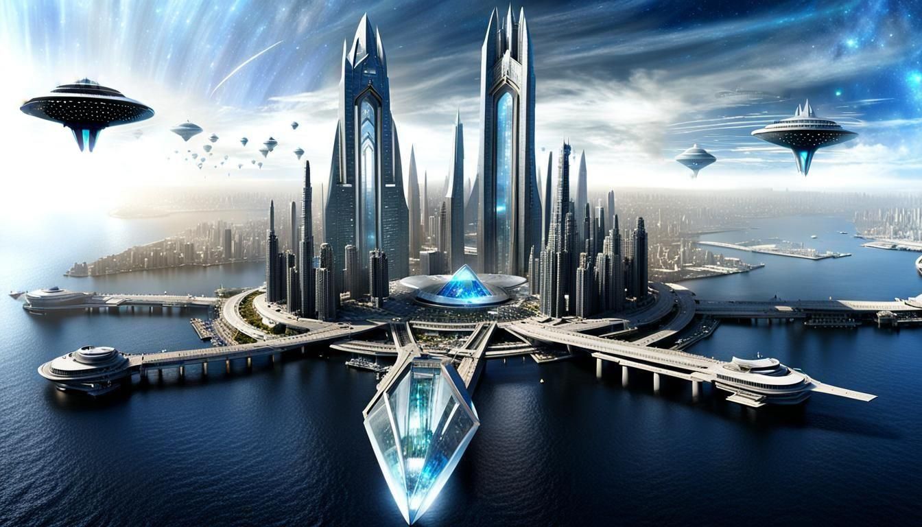 Star Gate Atlantis - The city.